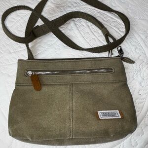 Travelon Anti-Theft Cross Body Purse Olive Green